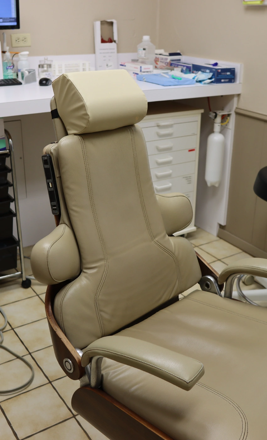 A treatment room at Watauga Family Dentistry
