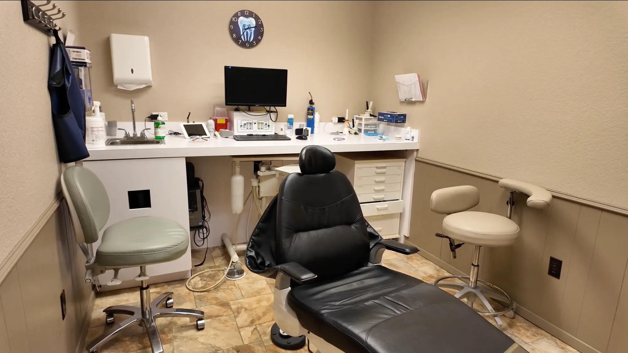 A treatment room at Watauga Family Dentistry