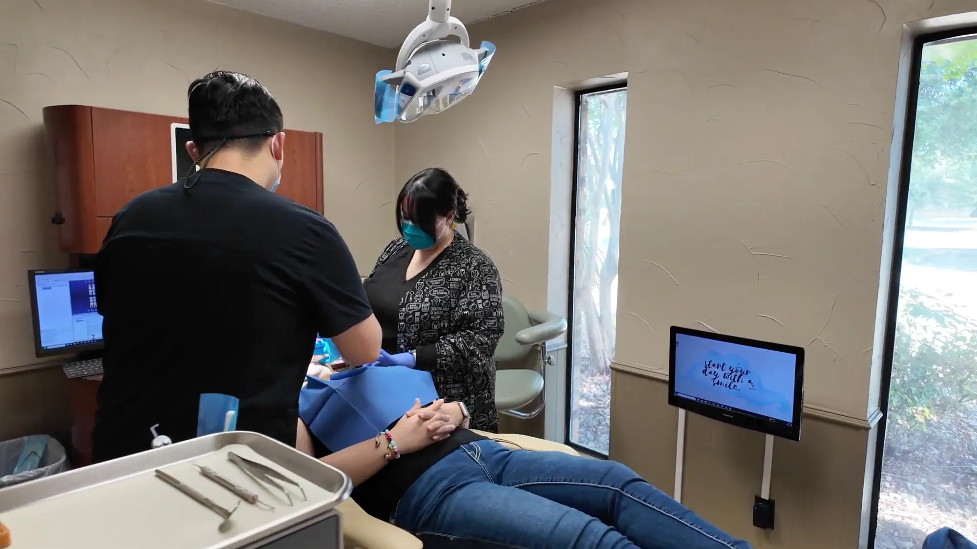 A treatment room at Watauga Family Dentistry