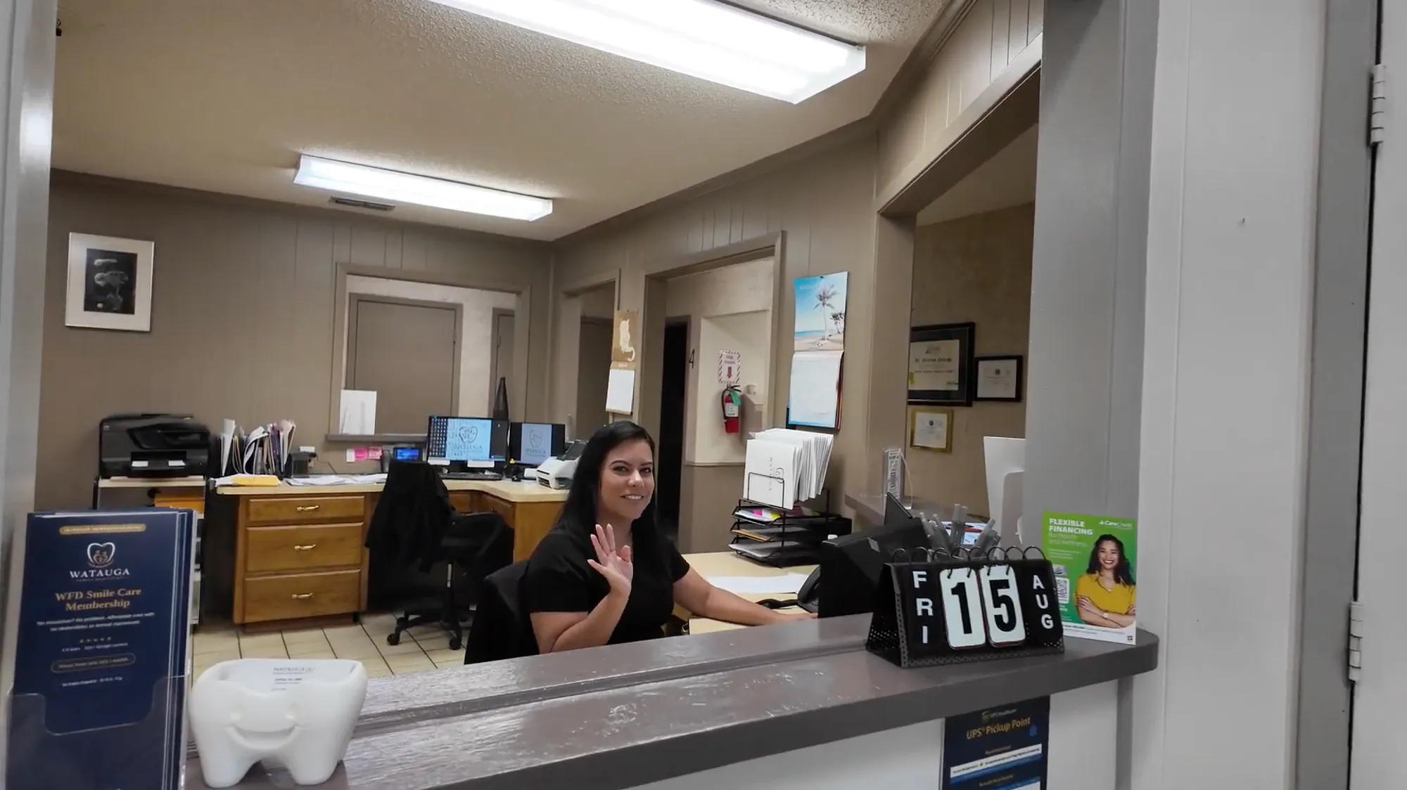 Reception at Watauga Family Dentistry